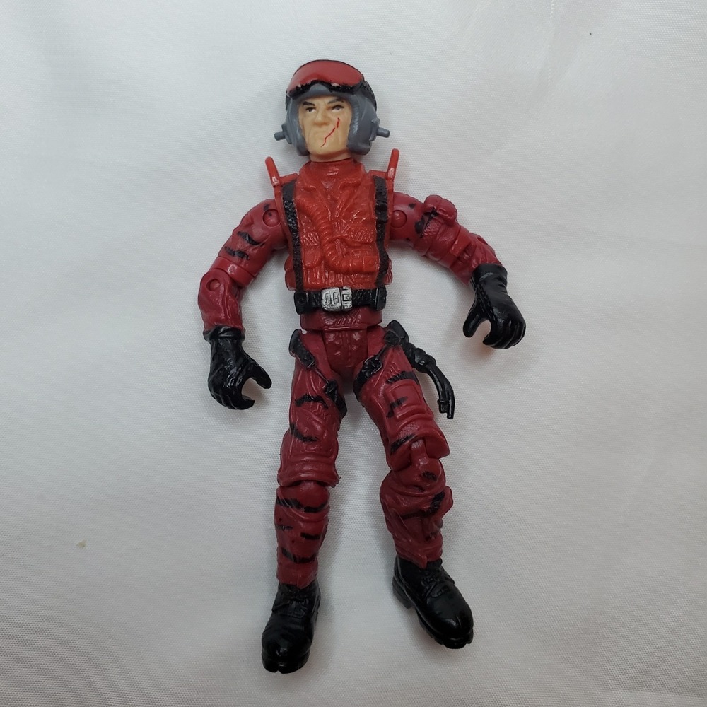 The Corps Red Vulture Pilot Military Soldier 4" Toy Action Figure 2005 Lanard